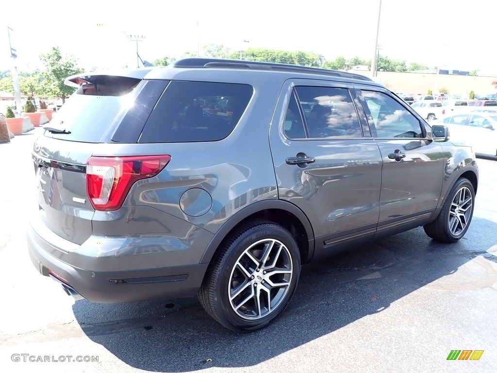 2019 Explorer Sport 4WD - Magnetic / Medium Black photo #9