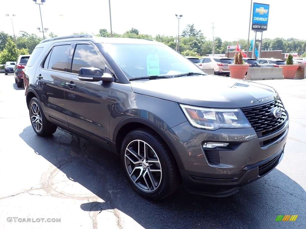 2019 Explorer Sport 4WD - Magnetic / Medium Black photo #11