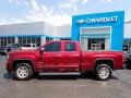 2016 Crimson Red Tintcoat GMC Sierra 1500 SLE Double Cab 4WD  photo #3
