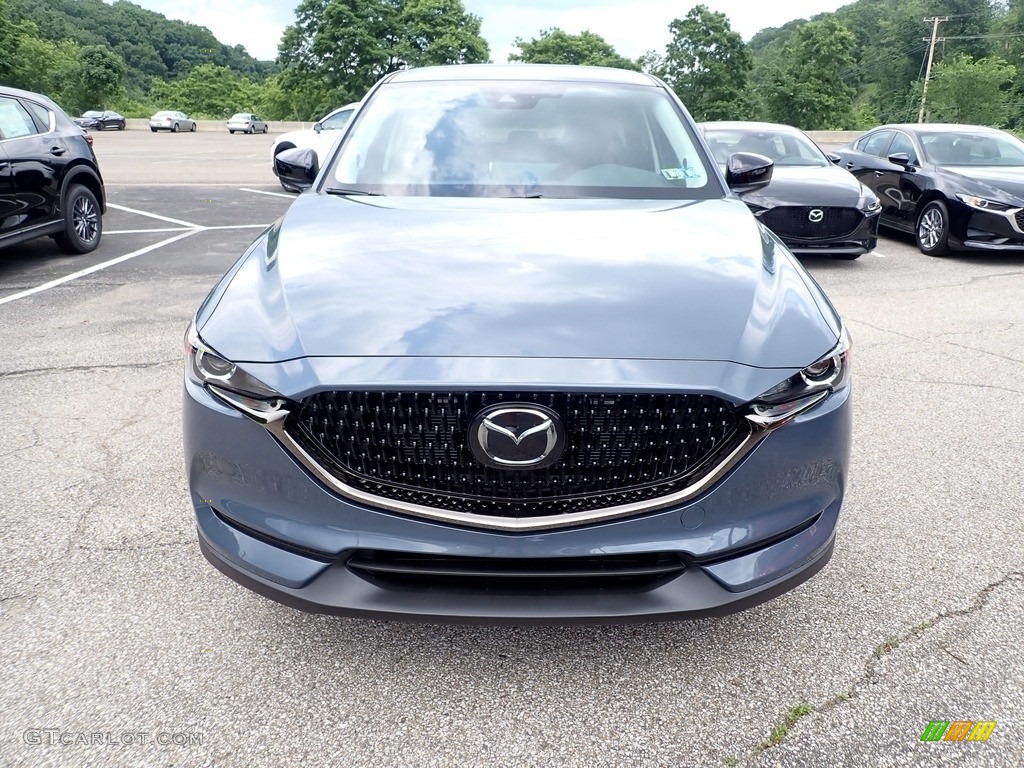 2021 CX-5 Carbon Edition AWD - Polymetal Gray / Red photo #4