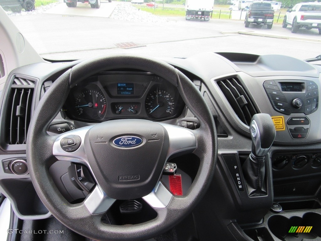 2016 Ford Transit 250 Van XL LR Regular Charcoal Black Dashboard Photo #142226949
