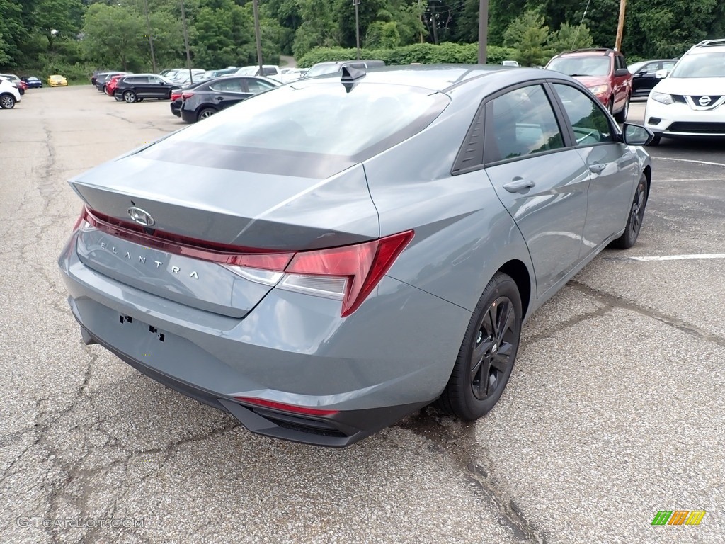 2021 Elantra SEL - Electric Shadow / Black photo #2