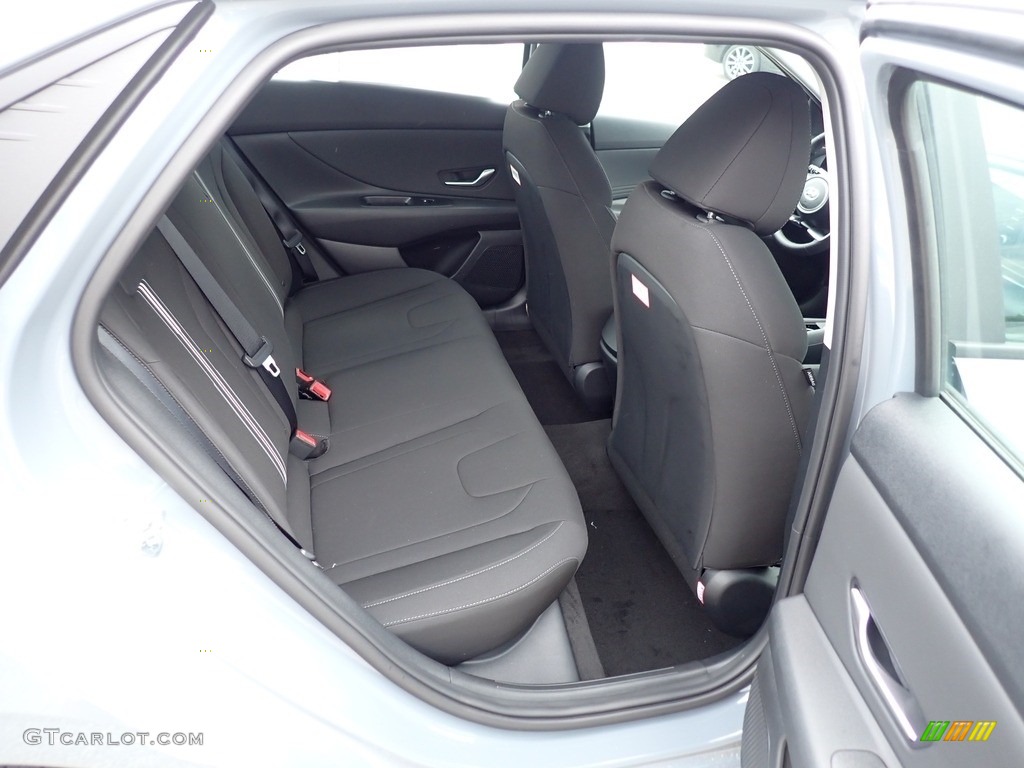 2021 Elantra SEL - Electric Shadow / Black photo #10