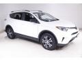 Super White 2017 Toyota RAV4 LE