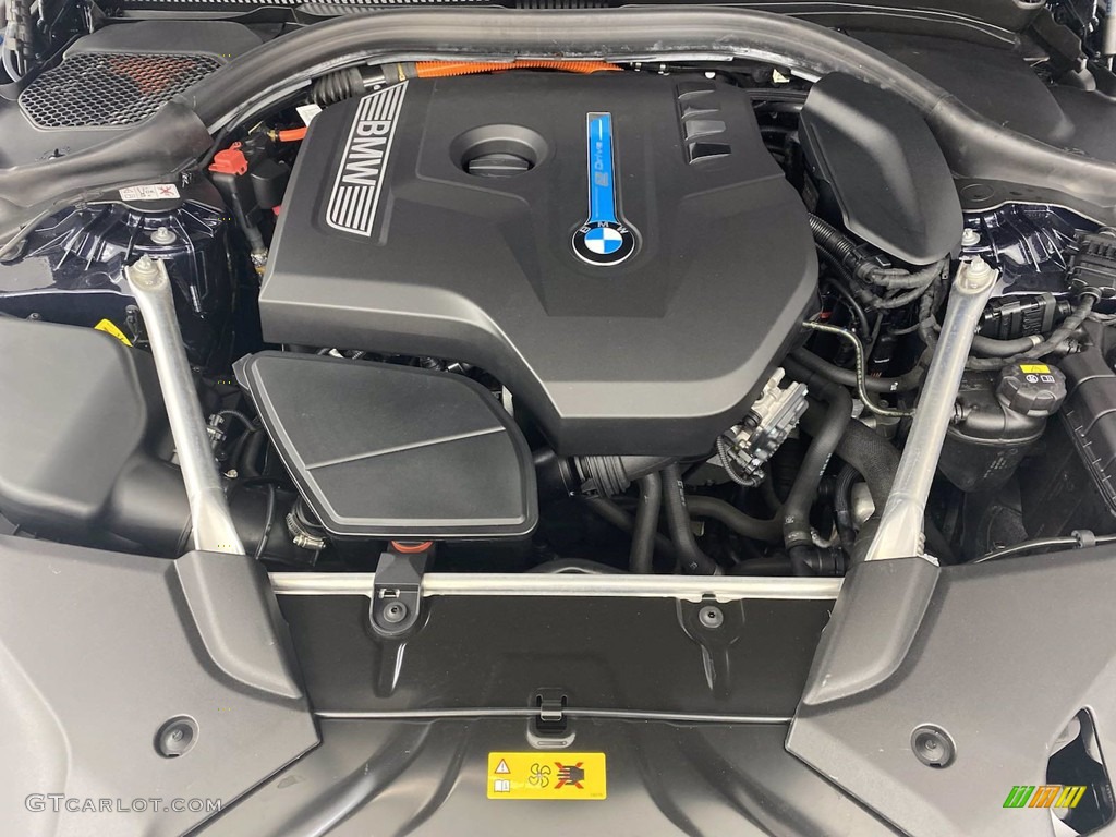 2019 5 Series 530e iPerformance Sedan - Bluestone Metallic / Canberra Beige/Black photo #12