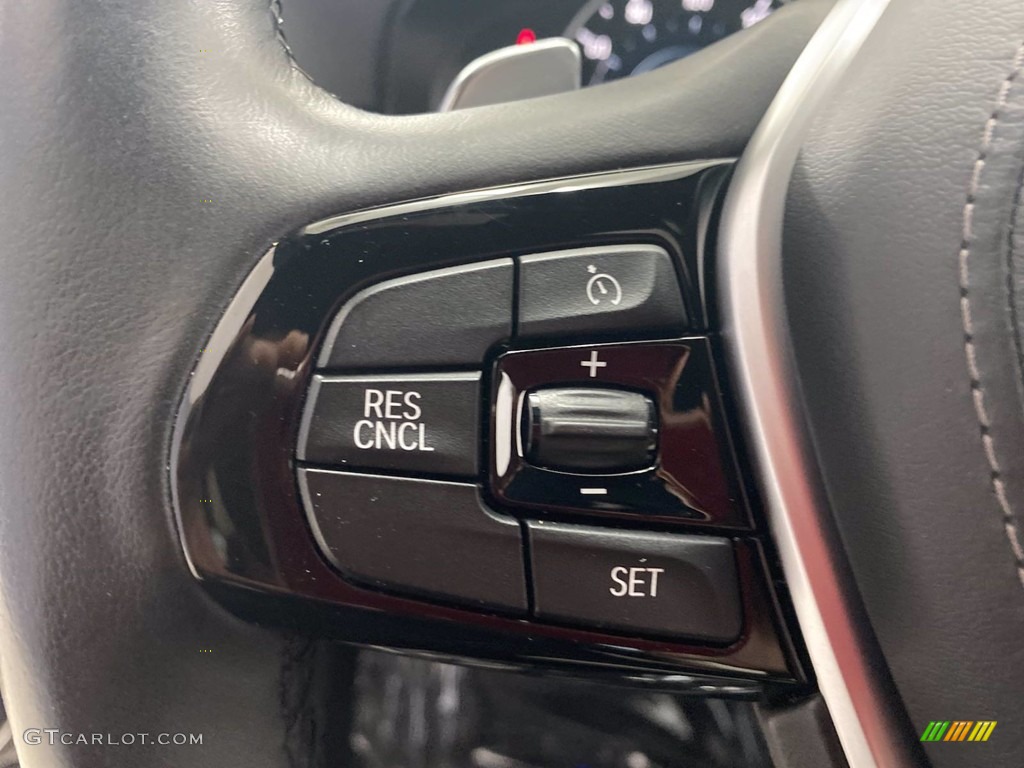 2019 5 Series 530e iPerformance Sedan - Bluestone Metallic / Canberra Beige/Black photo #19