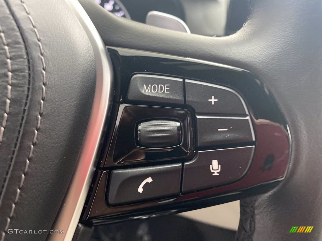2019 5 Series 530e iPerformance Sedan - Bluestone Metallic / Canberra Beige/Black photo #20