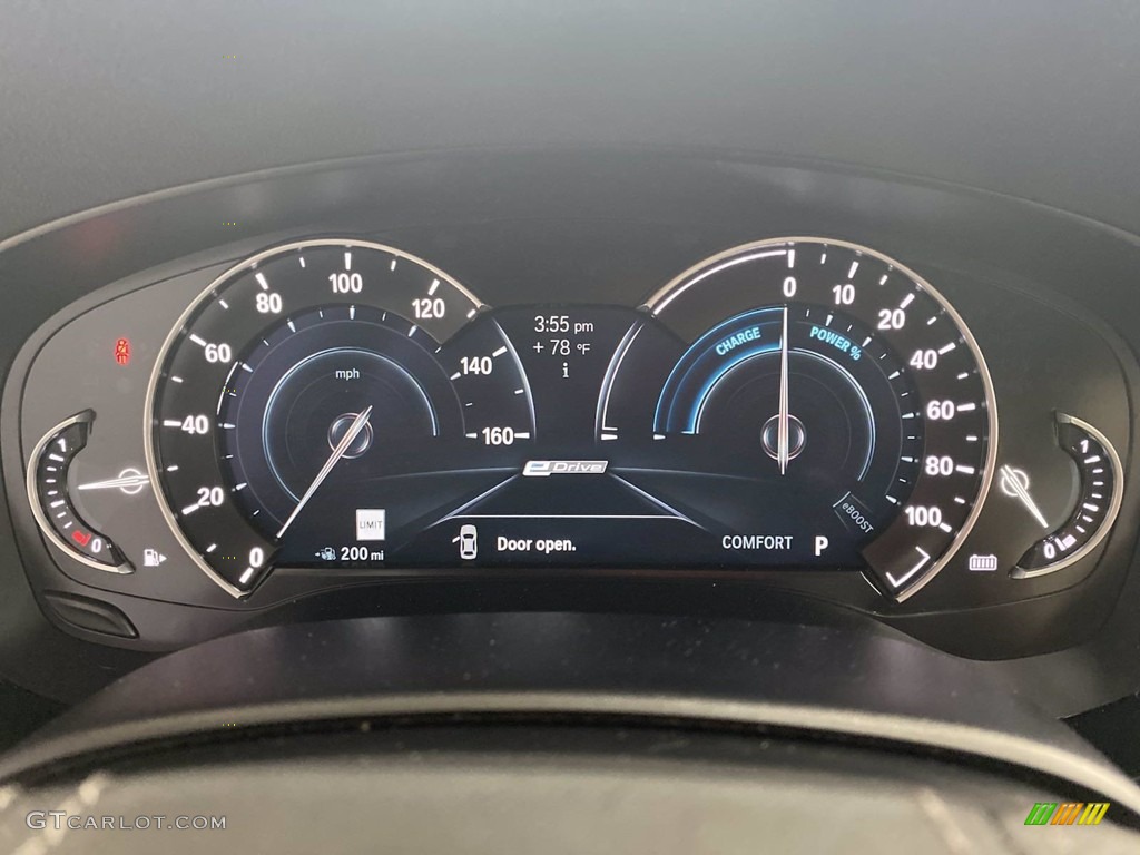 2019 5 Series 530e iPerformance Sedan - Bluestone Metallic / Canberra Beige/Black photo #21