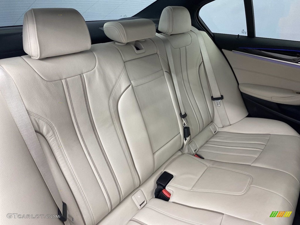 2019 5 Series 530e iPerformance Sedan - Bluestone Metallic / Canberra Beige/Black photo #36