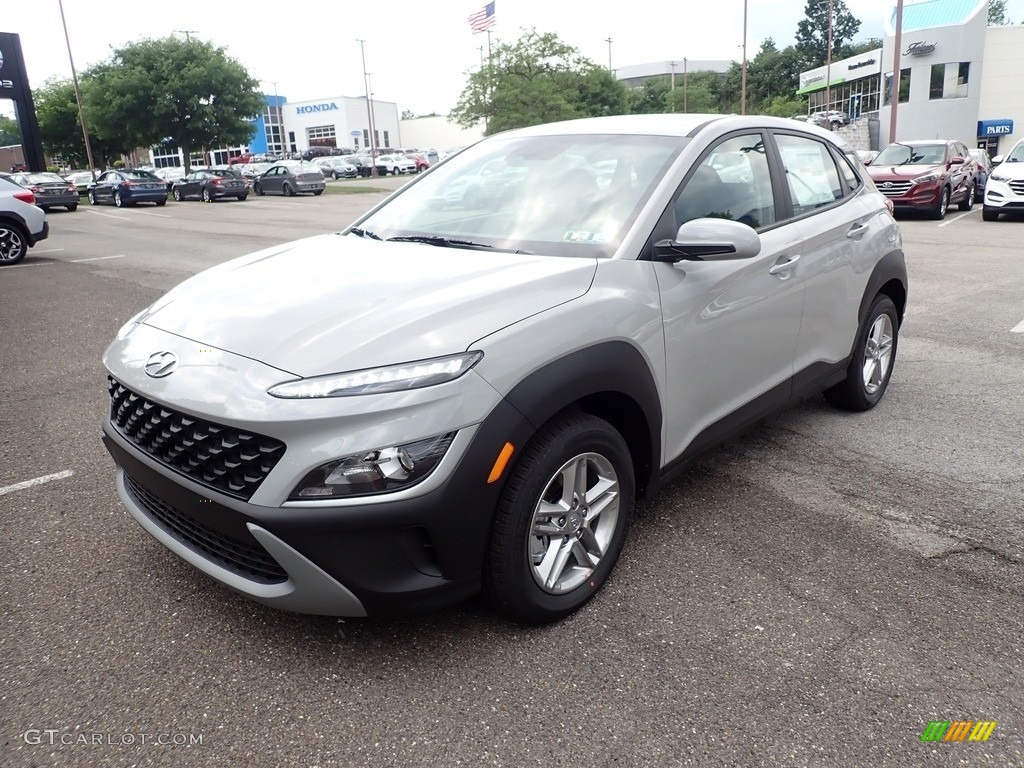 2022 Kona SE AWD - Cyber Silver / Black photo #5