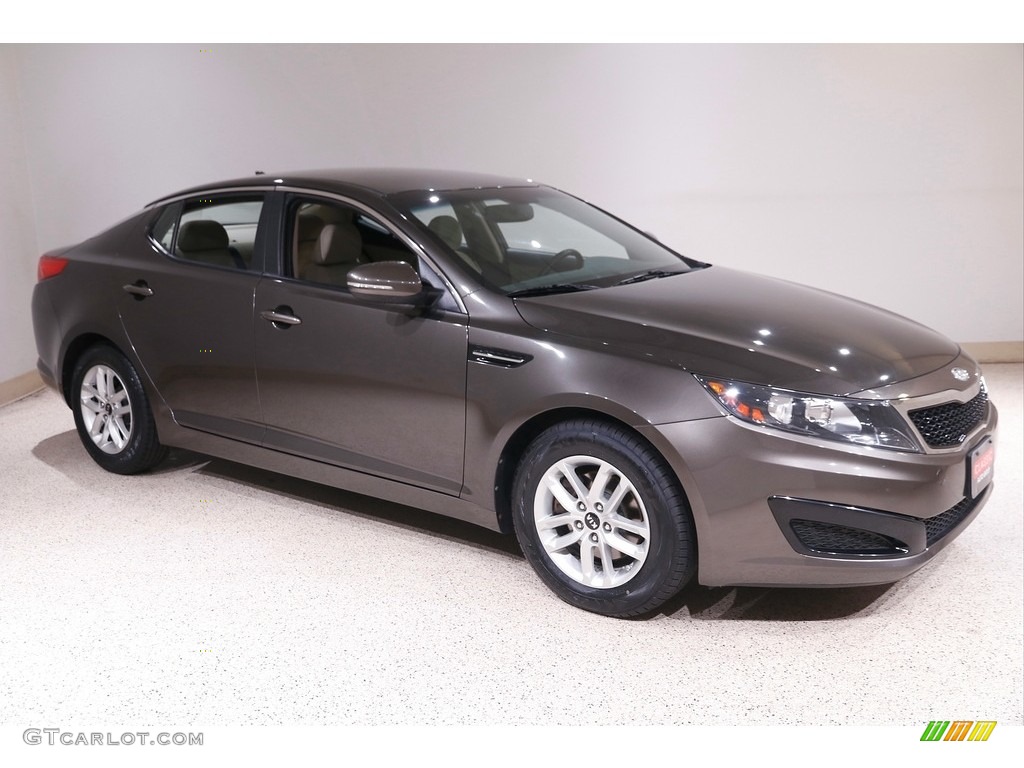 2011 Optima LX - Metal Bronze / Beige photo #1