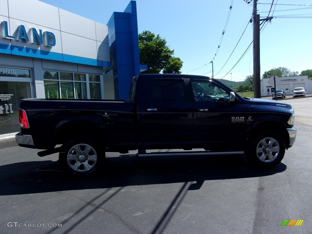 2018 2500 Laramie Crew Cab 4x4 - True Blue Pearl / Brown/Light Frost Beige photo #2