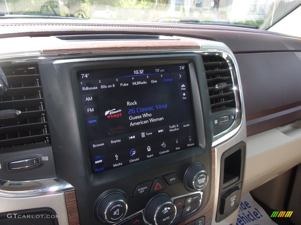 2018 2500 Laramie Crew Cab 4x4 - True Blue Pearl / Brown/Light Frost Beige photo #29