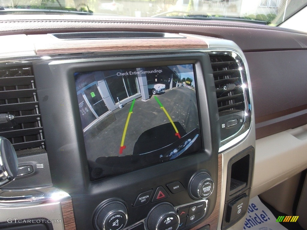 2018 2500 Laramie Crew Cab 4x4 - True Blue Pearl / Brown/Light Frost Beige photo #30