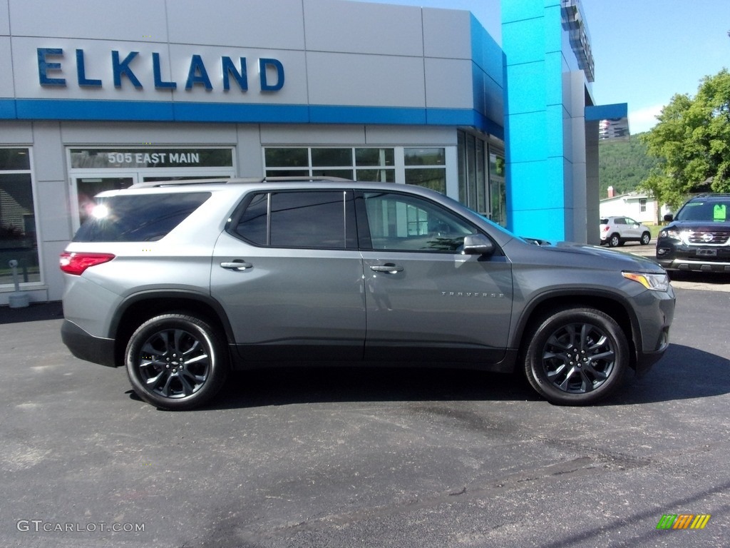 Satin Steel Metallic Chevrolet Traverse