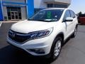 2016 White Diamond Pearl Honda CR-V EX AWD  photo #2