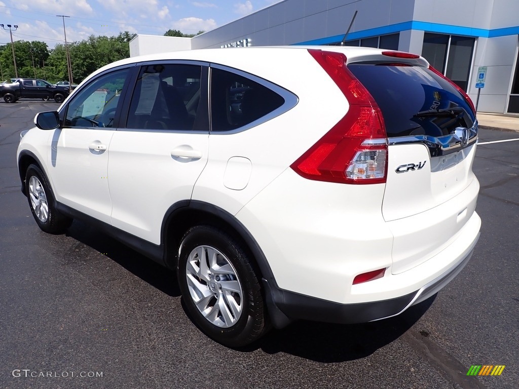 2016 CR-V EX AWD - White Diamond Pearl / Beige photo #4