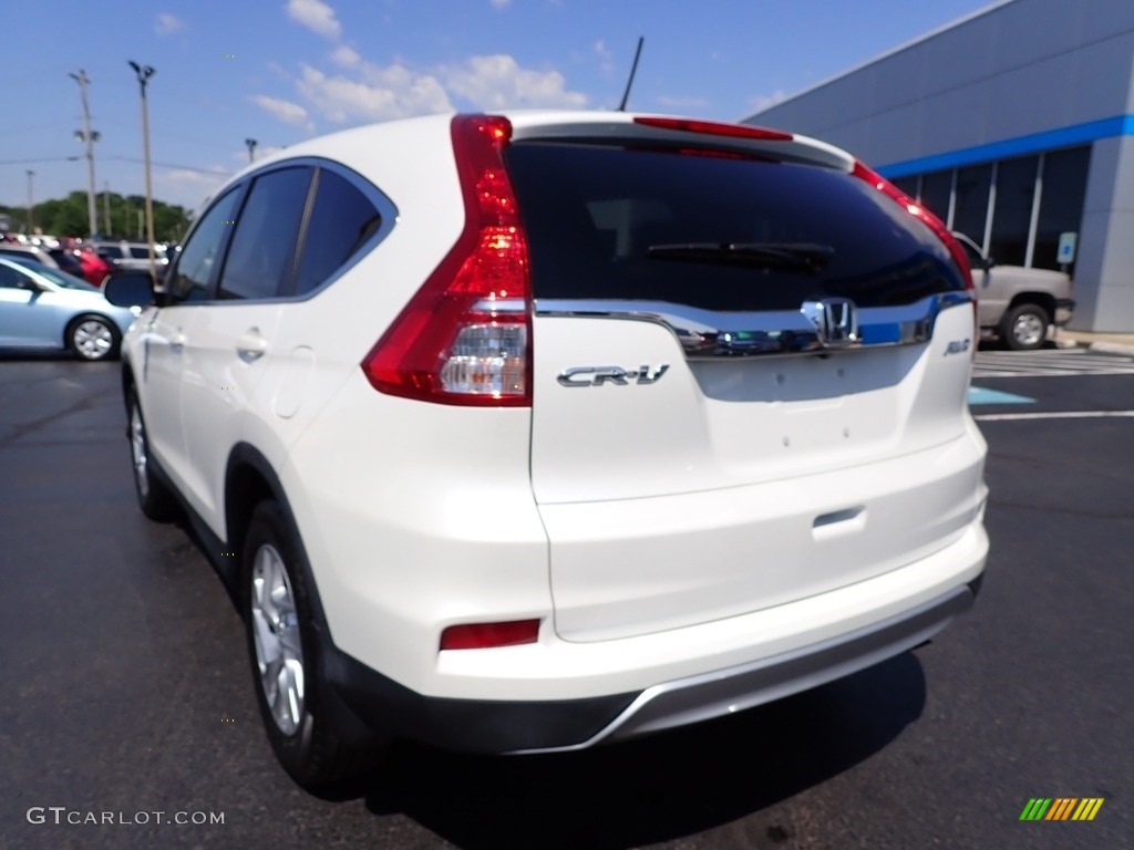 2016 CR-V EX AWD - White Diamond Pearl / Beige photo #5
