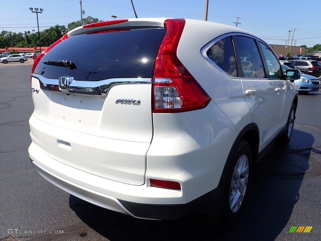 2016 CR-V EX AWD - White Diamond Pearl / Beige photo #8