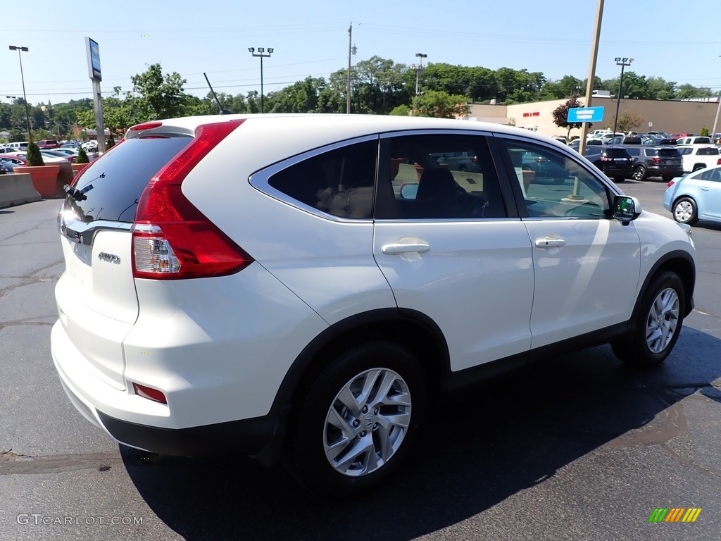 2016 CR-V EX AWD - White Diamond Pearl / Beige photo #9