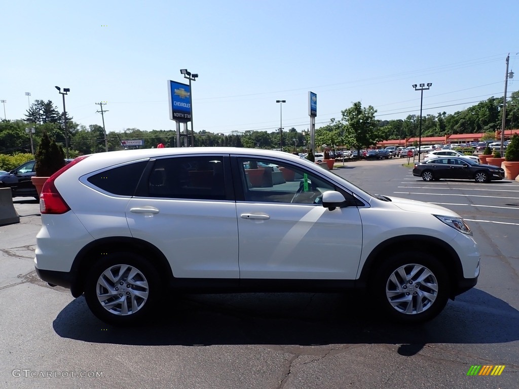 2016 CR-V EX AWD - White Diamond Pearl / Beige photo #10