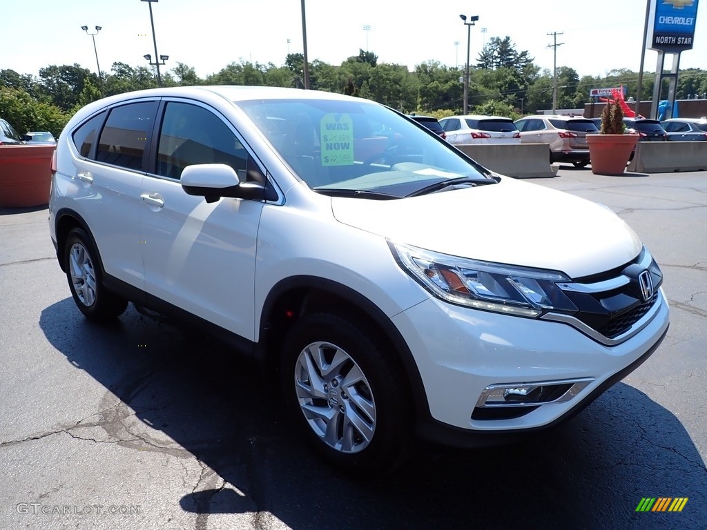 White Diamond Pearl 2016 Honda CR-V EX AWD Exterior Photo #142229943