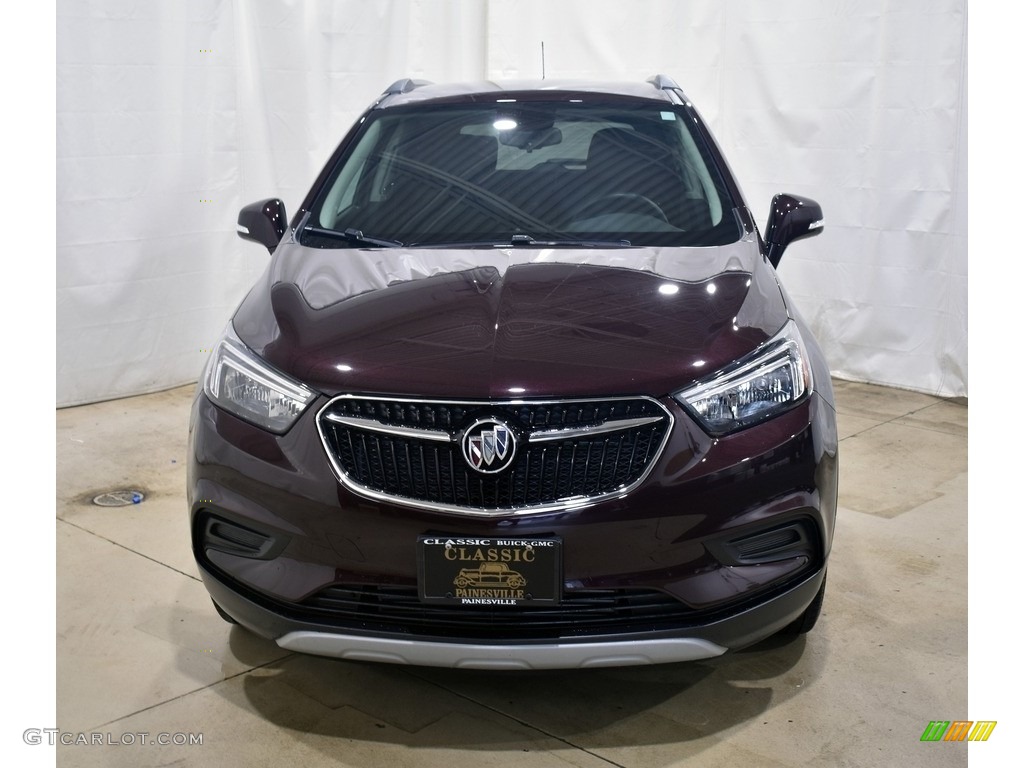 2018 Encore Preferred AWD - Black Cherry Metallic / Ebony photo #4