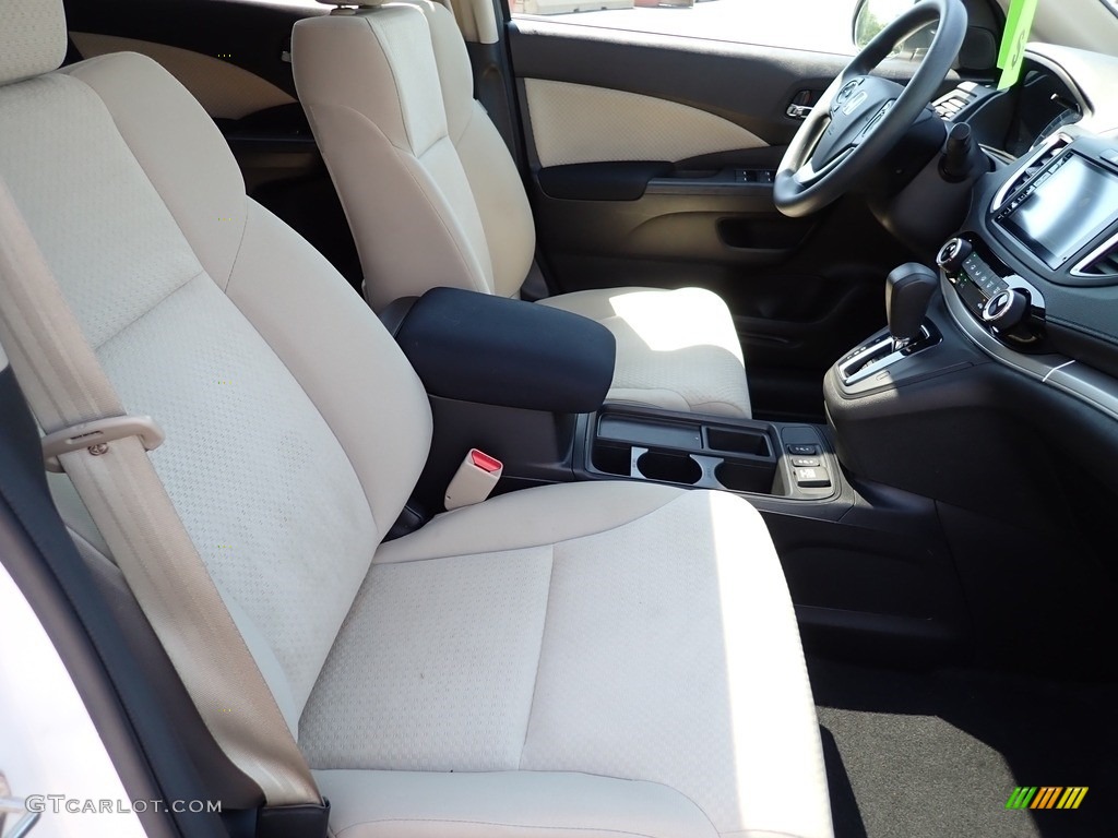 2016 CR-V EX AWD - White Diamond Pearl / Beige photo #15