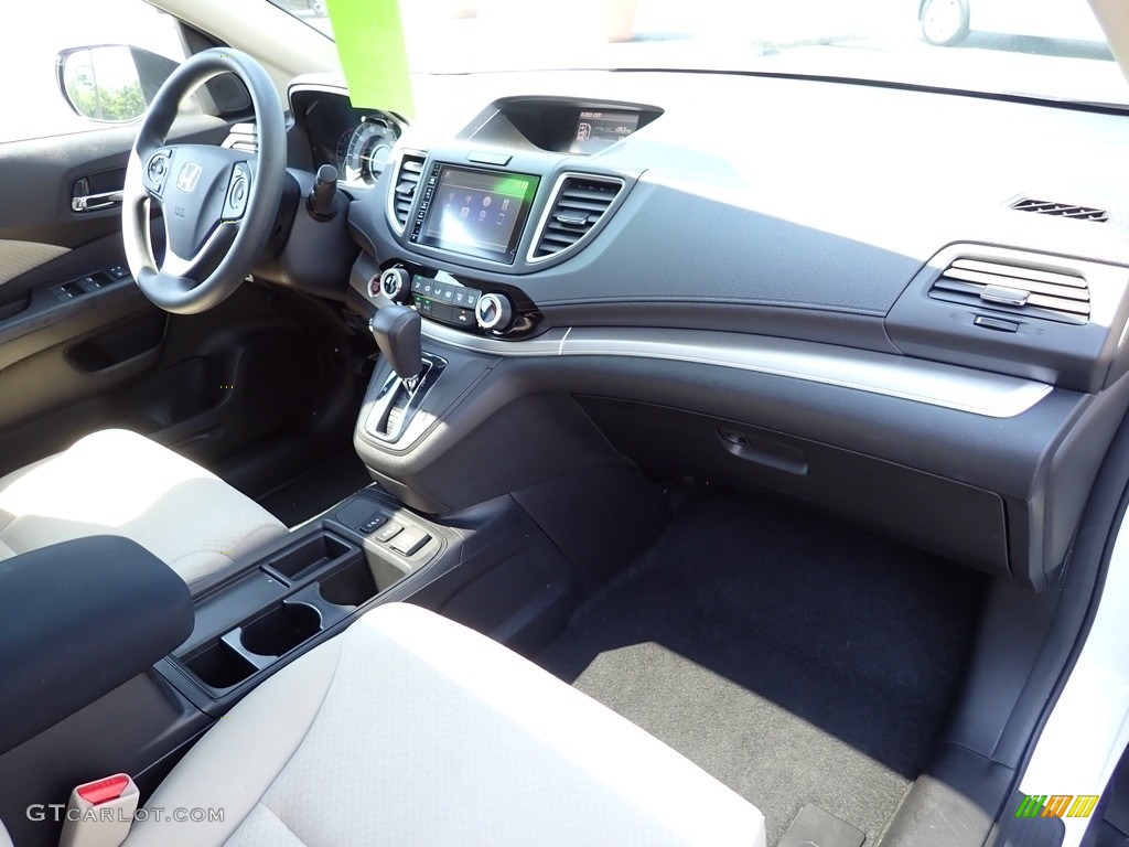 2016 CR-V EX AWD - White Diamond Pearl / Beige photo #16