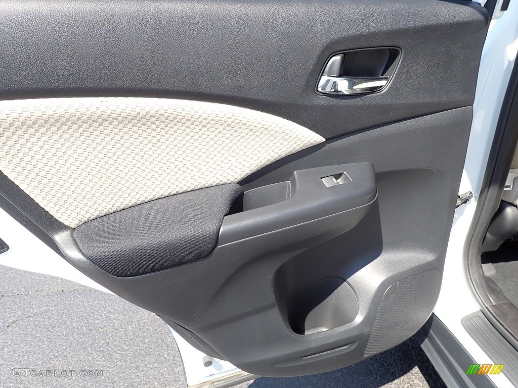 2016 Honda CR-V EX AWD Beige Door Panel Photo #142230189