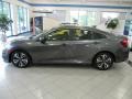 2018 Modern Steel Metallic Honda Civic EX-T Sedan  photo #8