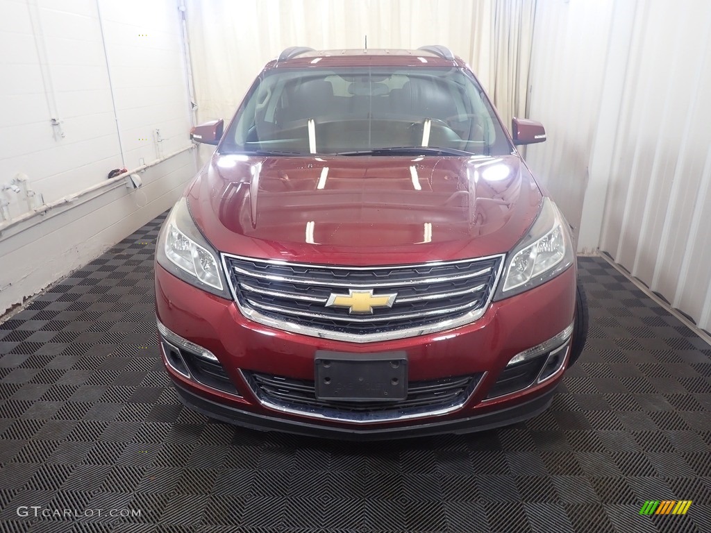 2017 Traverse LT AWD - Siren Red Tintcoat / Ebony photo #5