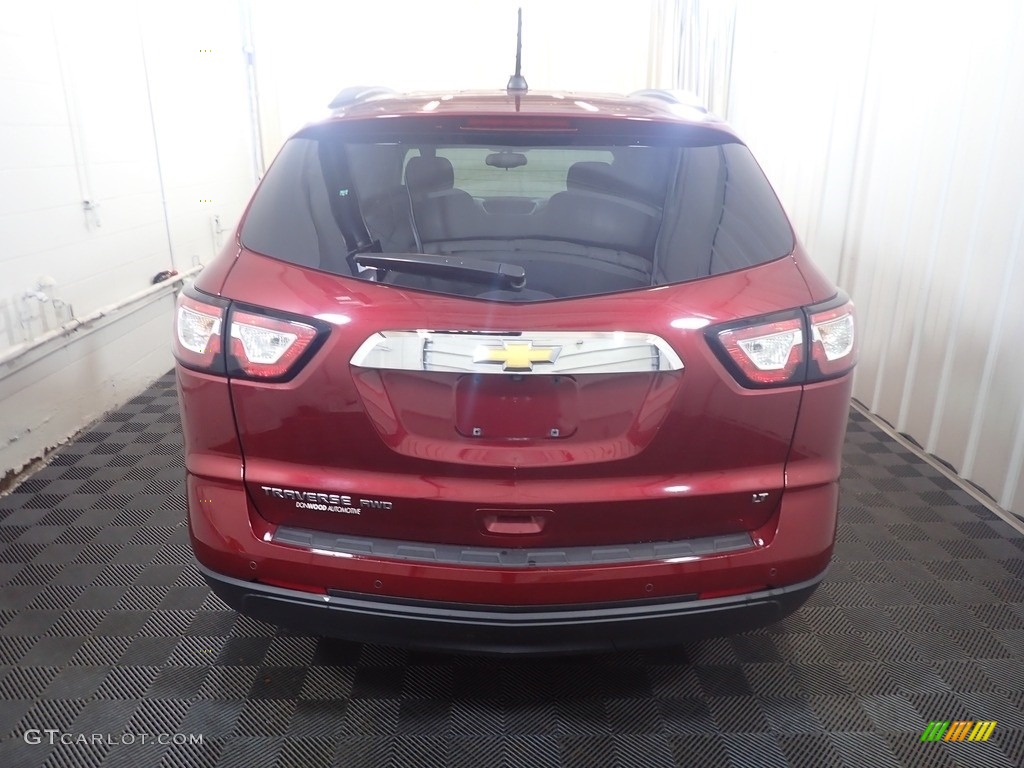 2017 Traverse LT AWD - Siren Red Tintcoat / Ebony photo #11