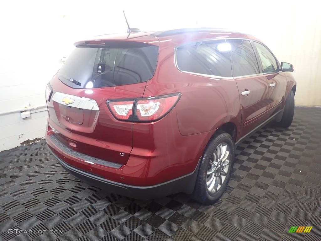 2017 Traverse LT AWD - Siren Red Tintcoat / Ebony photo #14