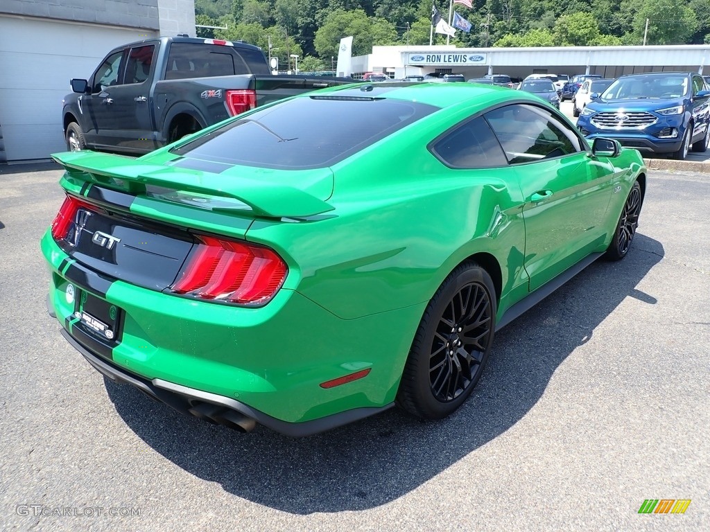 2019 Mustang GT Premium Fastback - Need For Green / Ebony photo #2