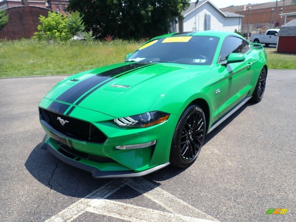 2019 Mustang GT Premium Fastback - Need For Green / Ebony photo #5