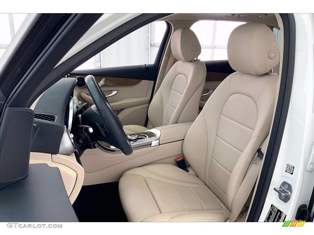 Silk Beige/Black Interior 2018 Mercedes-Benz GLC 350e 4Matic Photo #142232696