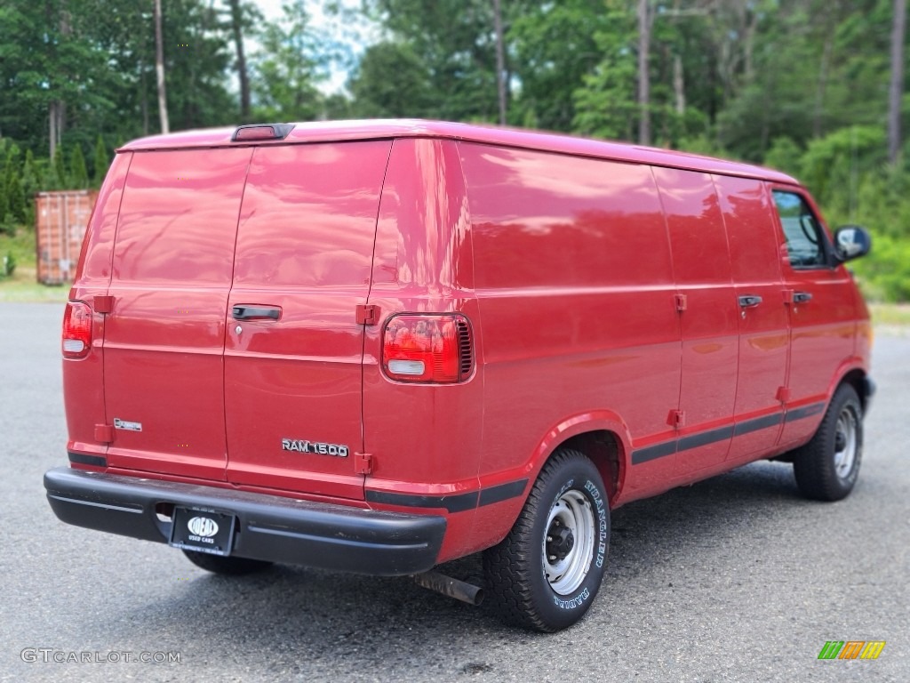 2002 Ram Van 1500 Cargo - Colorado Red / Dark Slate Gray photo #5