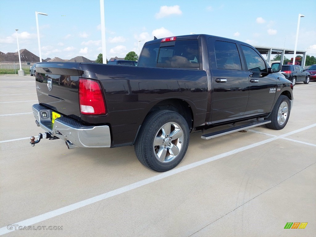 2016 1500 Lone Star Crew Cab - Luxury Brown Pearl / Canyon Brown/Light Frost Beige photo #7
