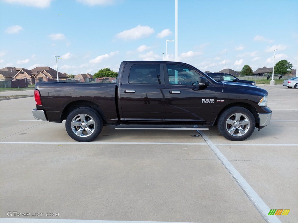 2016 1500 Lone Star Crew Cab - Luxury Brown Pearl / Canyon Brown/Light Frost Beige photo #8