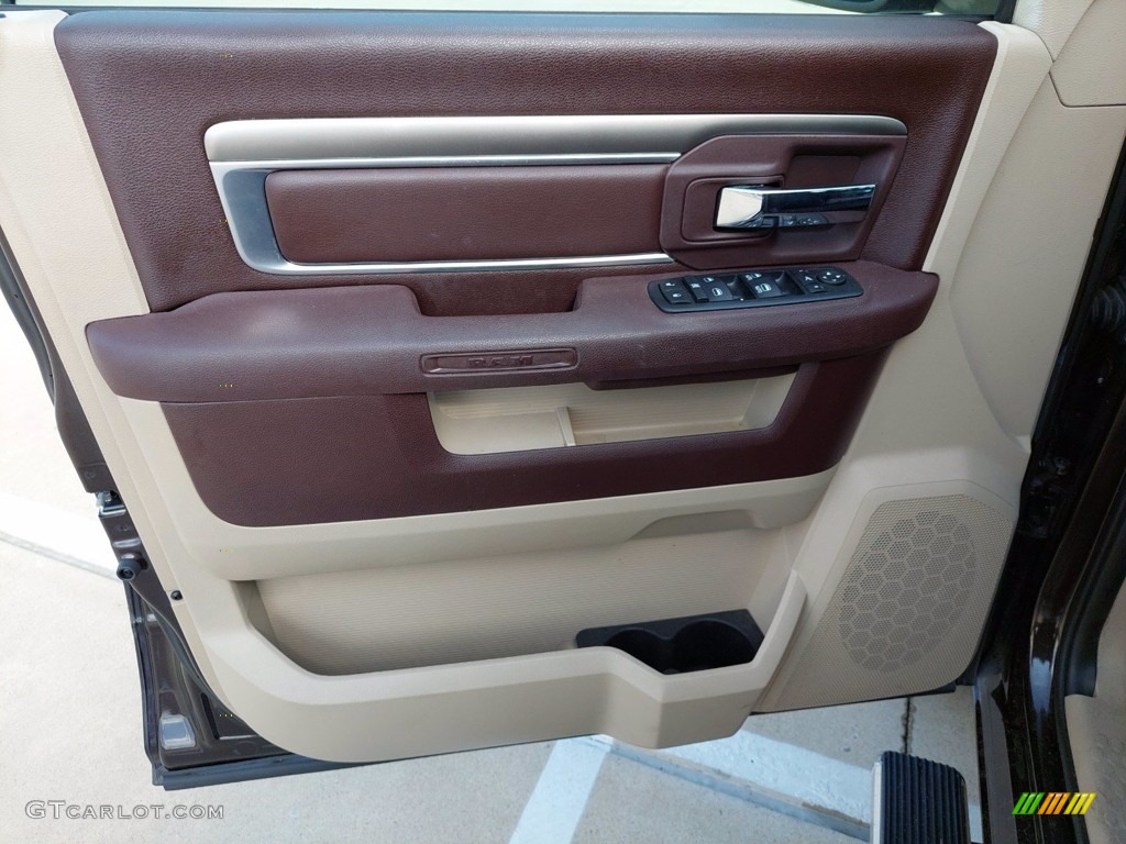 2016 1500 Lone Star Crew Cab - Luxury Brown Pearl / Canyon Brown/Light Frost Beige photo #13