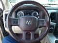 Canyon Brown/Light Frost Beige Steering Wheel Photo for 2016 Ram 1500 #142233353