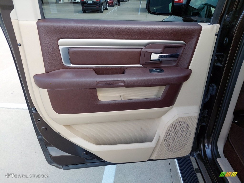 2016 1500 Lone Star Crew Cab - Luxury Brown Pearl / Canyon Brown/Light Frost Beige photo #23