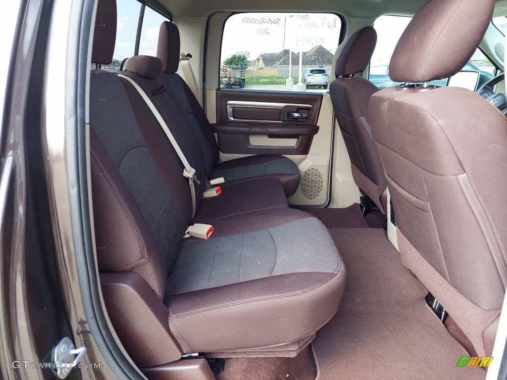 2016 1500 Lone Star Crew Cab - Luxury Brown Pearl / Canyon Brown/Light Frost Beige photo #25