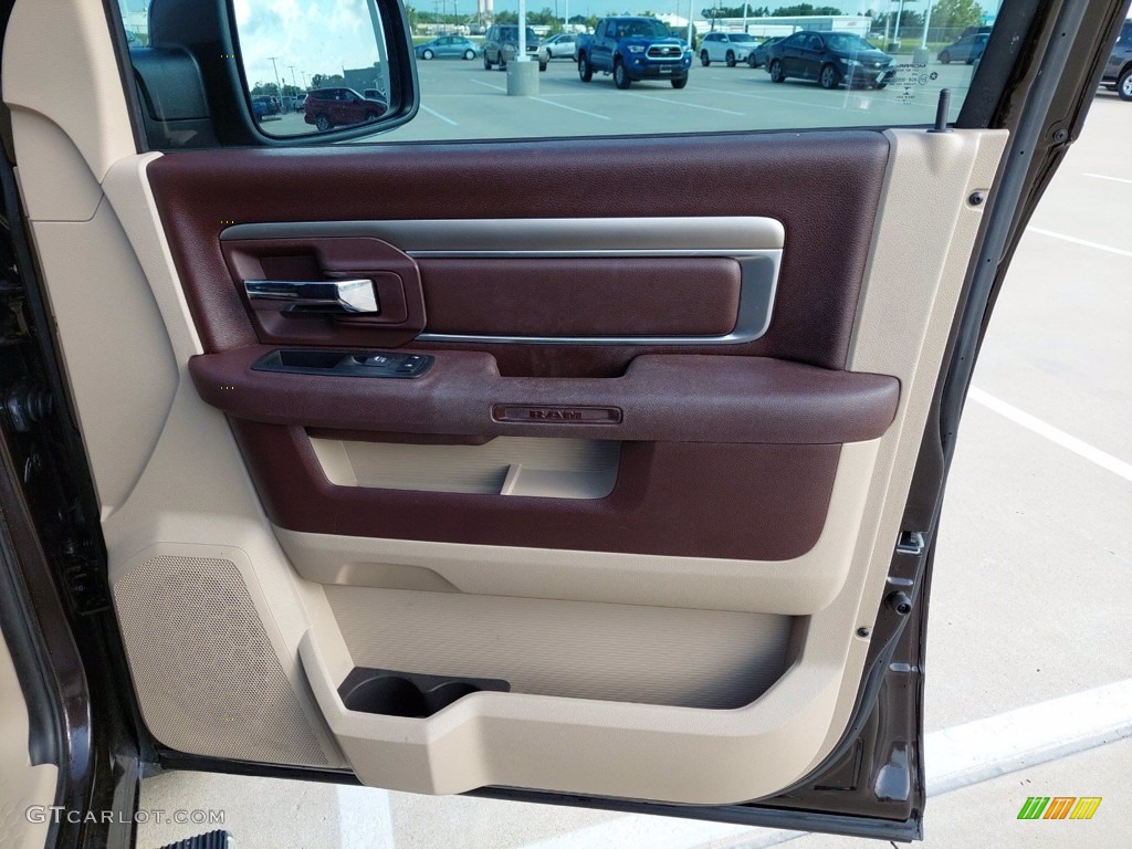 2016 1500 Lone Star Crew Cab - Luxury Brown Pearl / Canyon Brown/Light Frost Beige photo #26