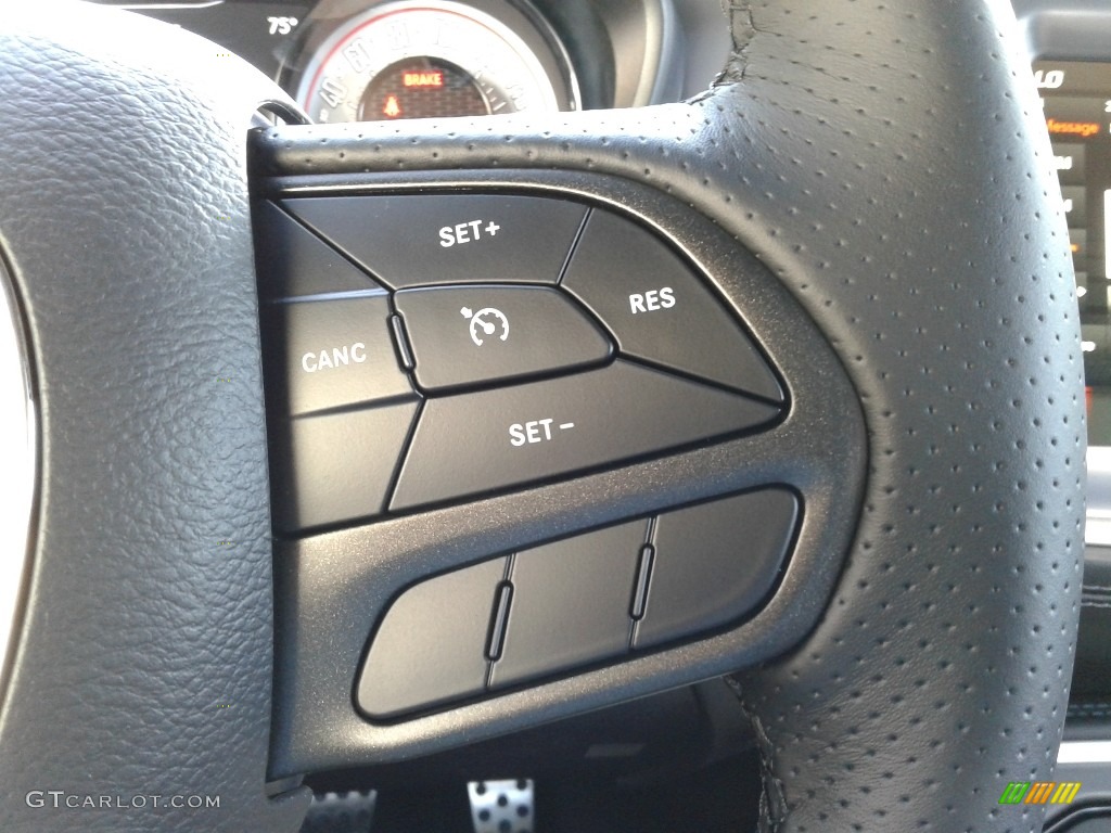2021 Dodge Challenger R/T Scat Pack Widebody Black Steering Wheel Photo #142233923