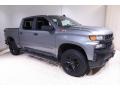 2020 Satin Steel Metallic Chevrolet Silverado 1500 Custom Trail Boss Double Cab 4x4  photo #1