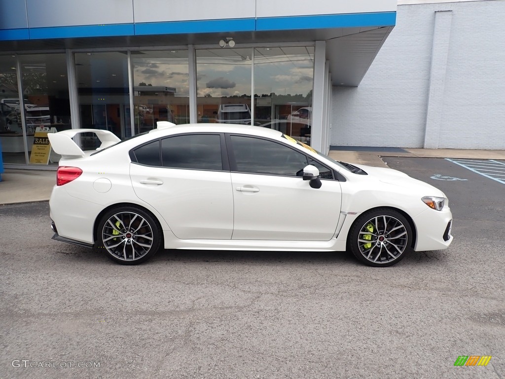 Crystal White Pearl 2020 Subaru WRX STI Exterior Photo #142235807