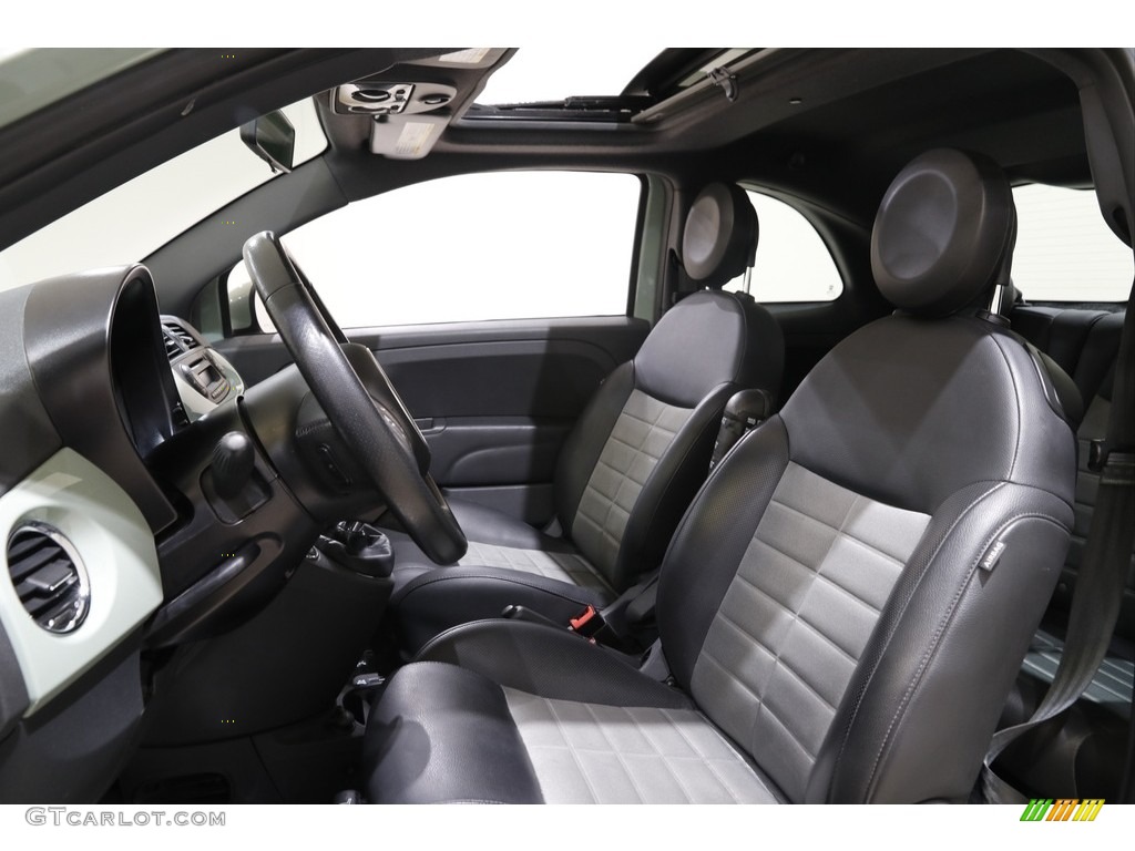2012 500 Sport - Verde Chiaro (Light Green) / Tessuto Grigio/Nero (Grey/Black) photo #5