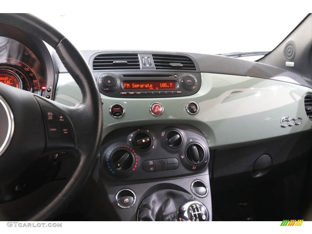 2012 500 Sport - Verde Chiaro (Light Green) / Tessuto Grigio/Nero (Grey/Black) photo #10